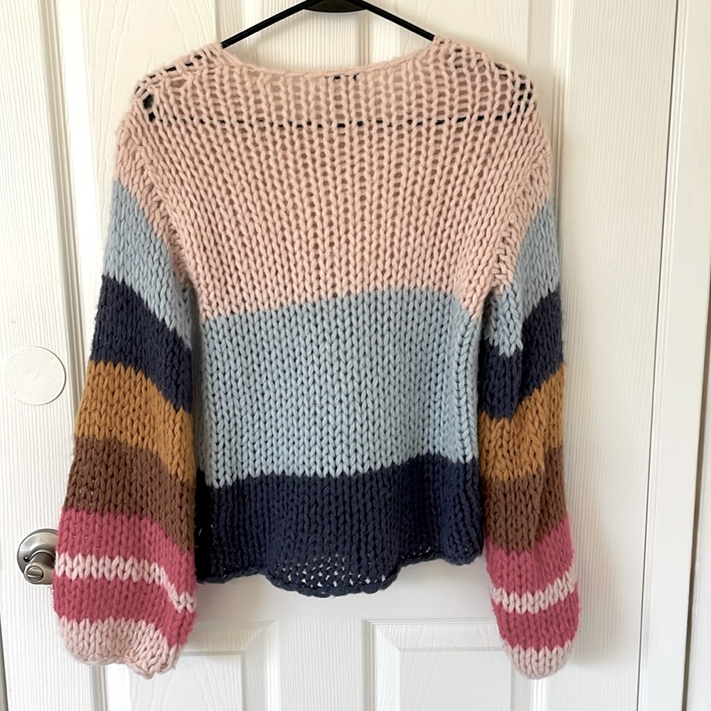 Color block chunky knit - Picture 4 of 4